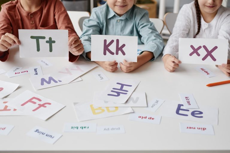 Letter names or sounds?